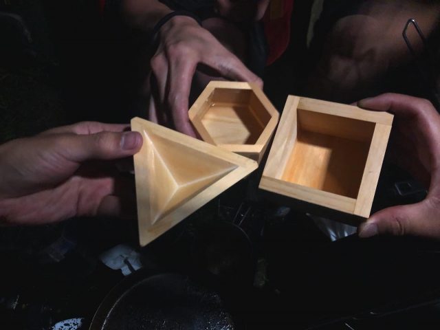 キャンプと枡② – 枡工房枡屋・ますこうぼうますや(運営:大橋量器)
